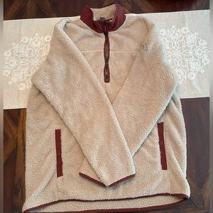 Eddie Bauer Men’s Sherpa Quarter Zip Pullover